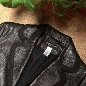 Jones New York leather jacket